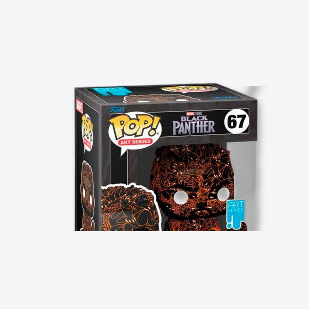 Funko Figura POP Marvel Black Panther M Baku Artist + Case Exclusive (imagen 4 de 6)
