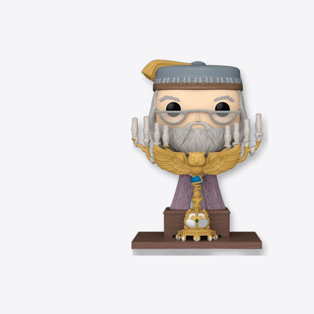 Funko Figura POP Deluxe Harry Potter y el Prisionero de Azkaban - Dumbledore with Podium (imagen 5 de 6)