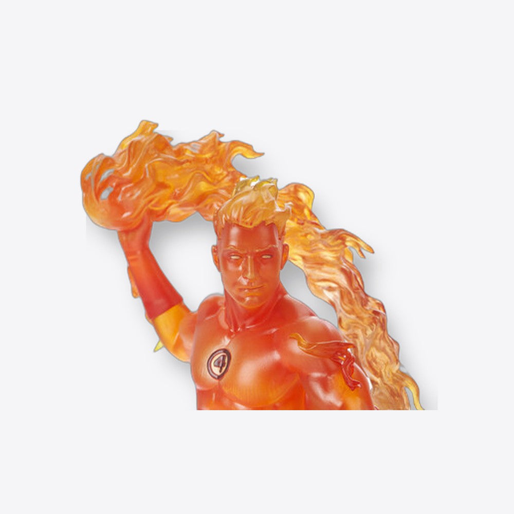 Neca Figura mini busto diamond marvel comic human torch 1 - 6 scale (imagen 3 de 6)