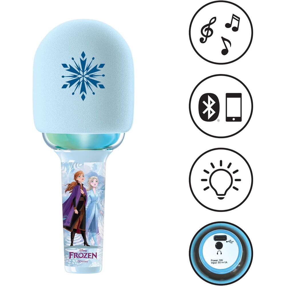 Lexibook Microfono Karaoke Frozen Disney (imagen 2 de 3)