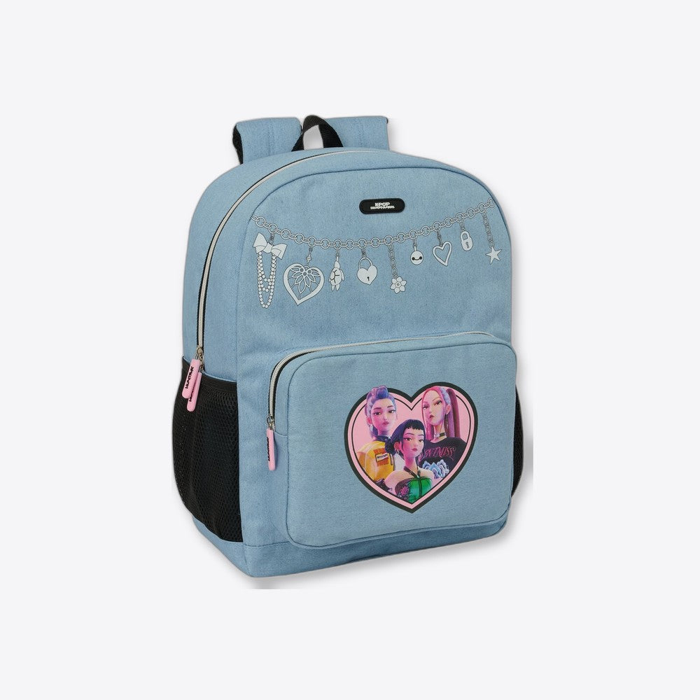 Safta Mochila Huntrix Kpop Demon Hunters 43cm adaptable (imagen 4 de 6)
