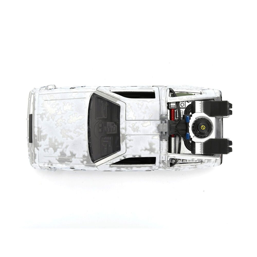 Regreso al Futuro Réplica DeLorean Efecto Hielo 40 Aniversario