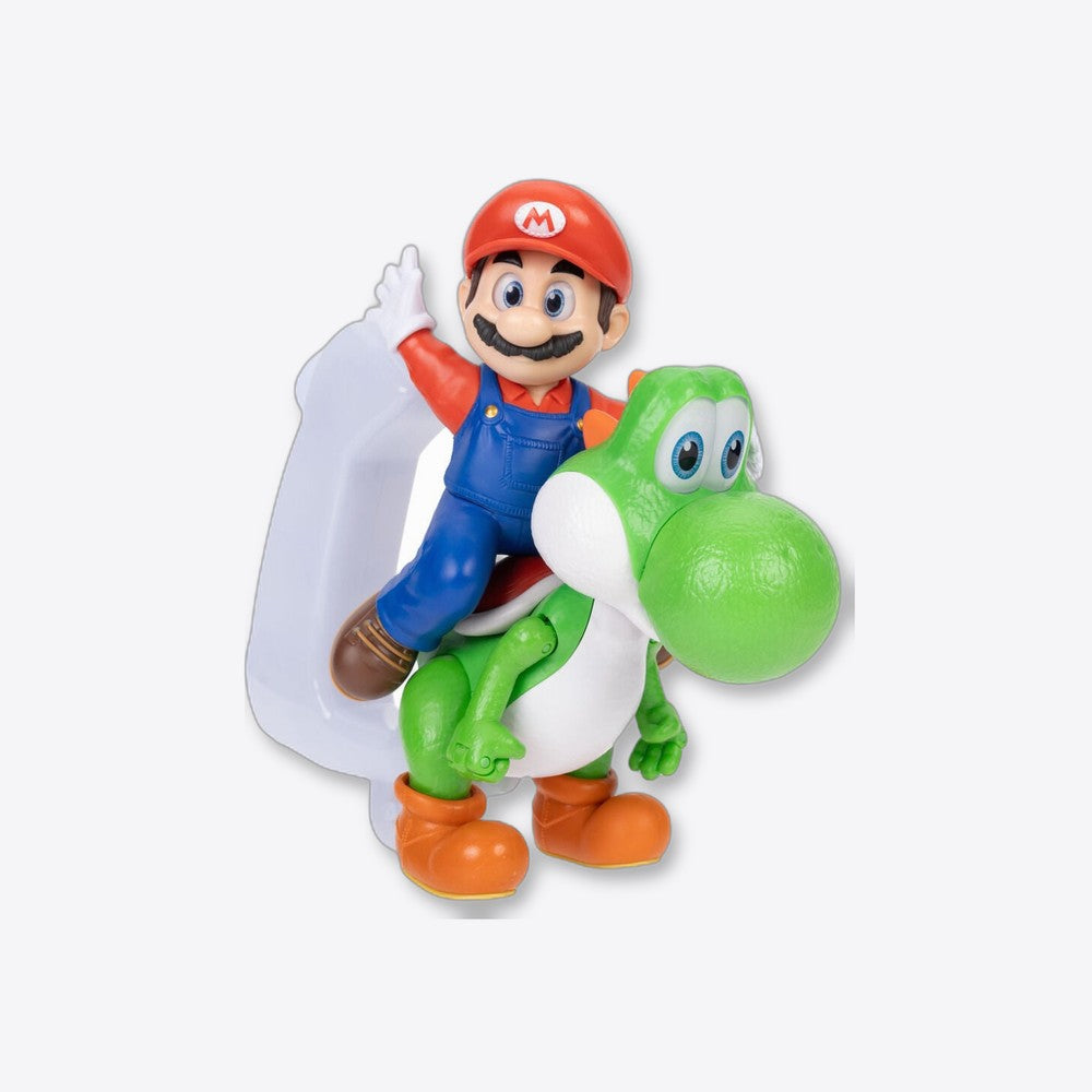 Jakks Pacific Figura Mario & Yoshi Super Mario Galaxy Movie (imagen 5 de 6)