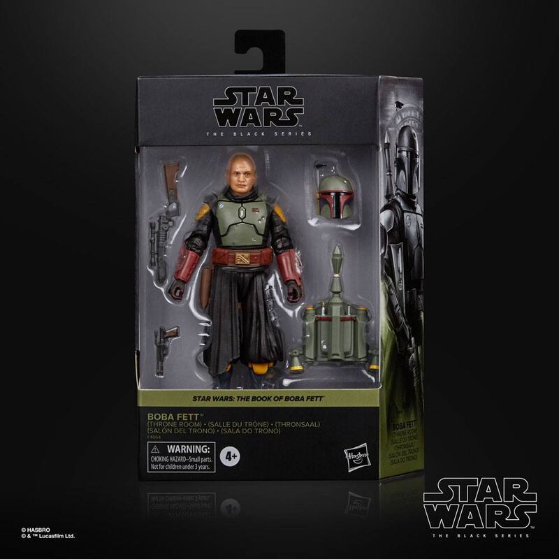 Hasbro Figura Boba Fett Throne Room Black Series Star Wars 15cm (imagen 6 de 9)
