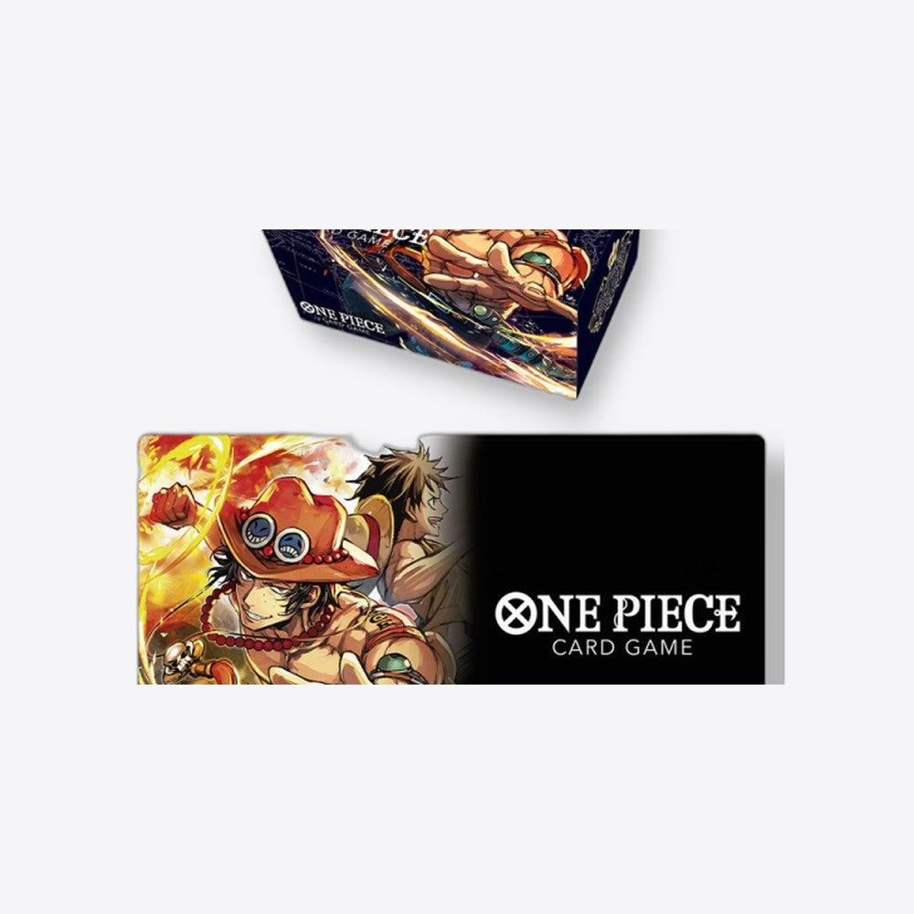 Bandai Rojo Tapete y caja de almacenamiento one piece portgas d ace (imagen 5 de 6)