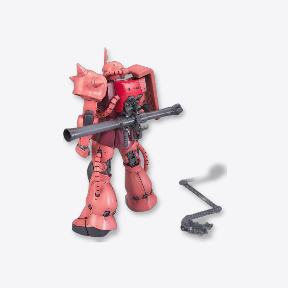 Bandai Hobby Maqueta MG 1/100 MS-06S Zaku II Char Aznable Custom Ver. 2.0 Mobile Suit Gundam (imagen 6 de 6)