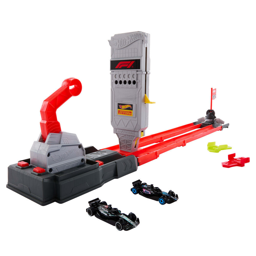 Hot Wheels Racing F1 Reto Parrilla de Salida