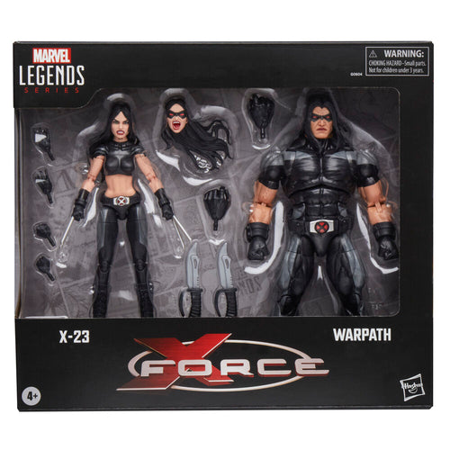 Hasbro Blister 2 figuras X-23 & Warpath X-Force Marvel Legends 15cm (imagen 2 de 10)