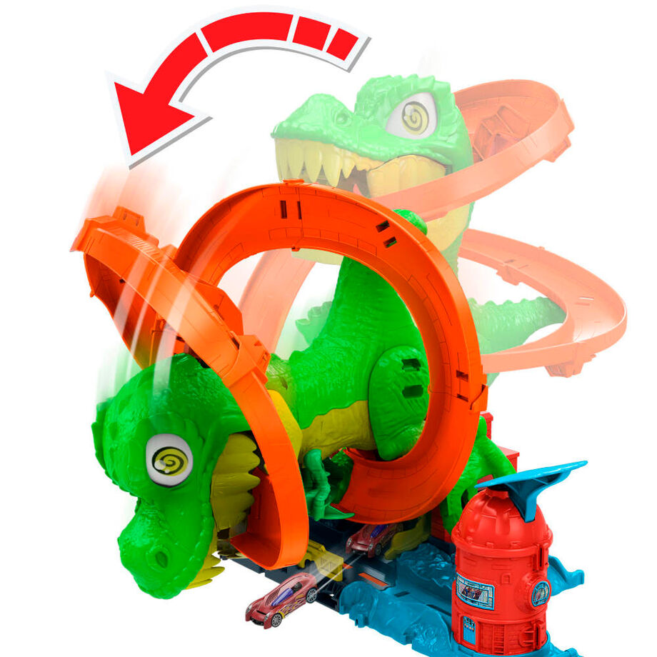 T-Rex City Estación Bomberos - Coches Y Circuitos | Mattel