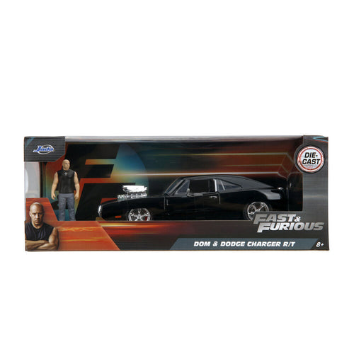 Jada Toys Blister figura Dominic Toretto & Coche Dodge Charger R/T Fast & Furious (imagen 2 de 6)