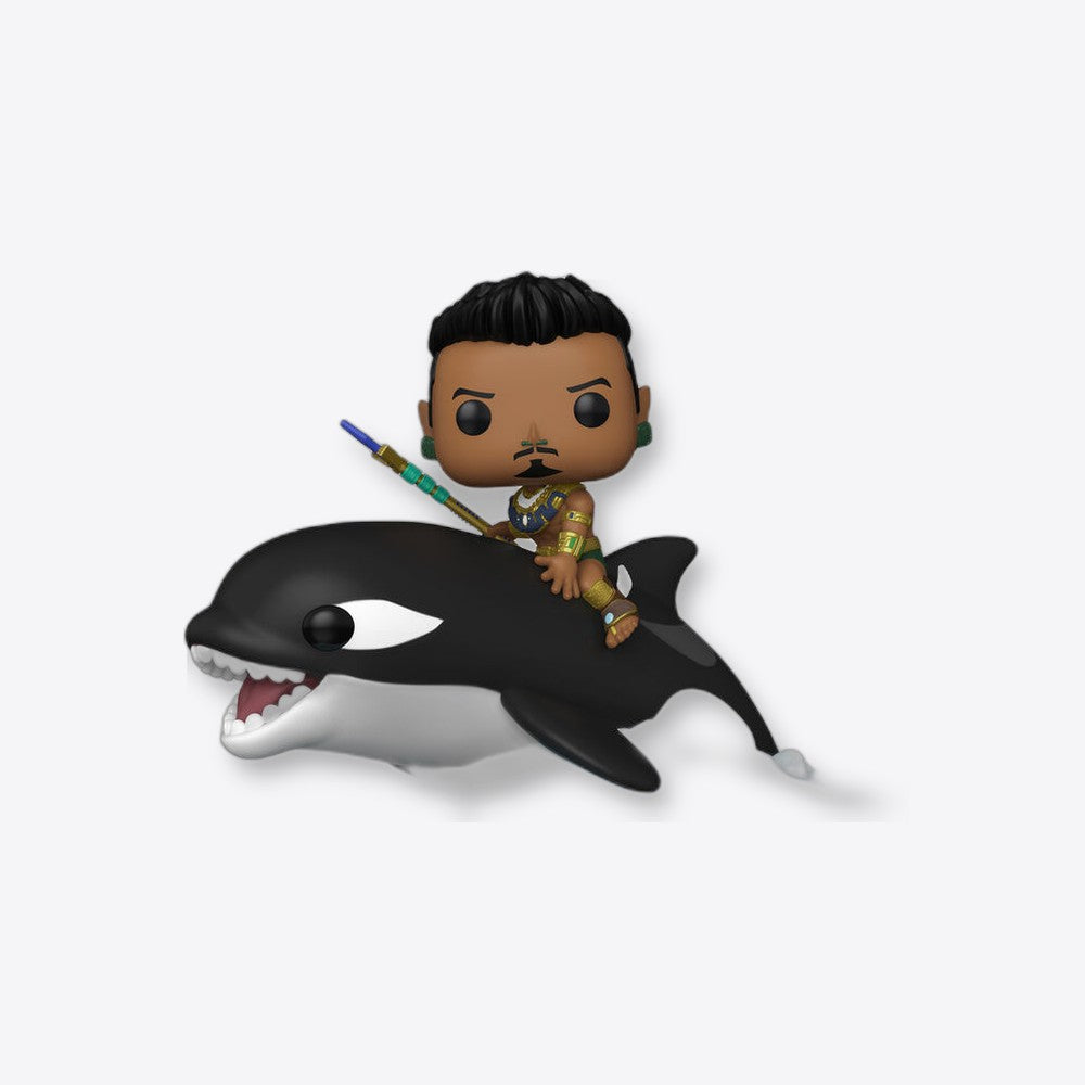 Funko Figura POP Marvel Black Panther Wakanda Forever Namor with Orca (imagen 4 de 6)