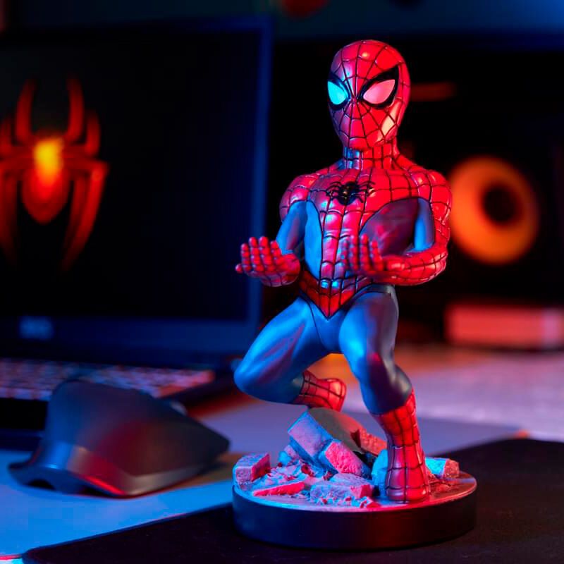 Marvel Cable Guy Spiderman Soporte Figura 21cm