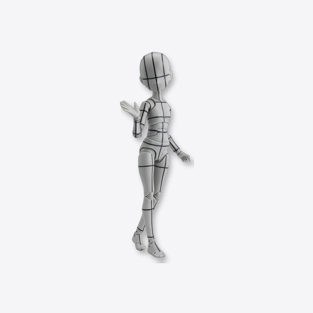 Figura tamashii nations body - chan ken sugimori edition wireframe gray color ver. (imagen 2 de 6)