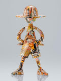 Figura tamashii nations one piece artcanvas escala 1 - 8 - 1000logs anniversary -  luffy