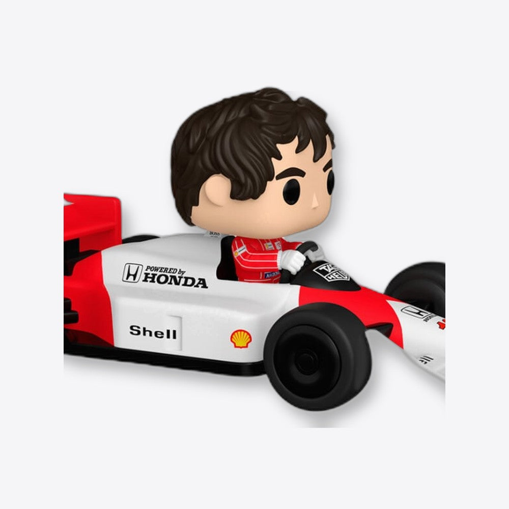 Funko Figura POP Rides Super Deluxe Formula 1 McLaren Ayrton Senna (imagen 6 de 6)
