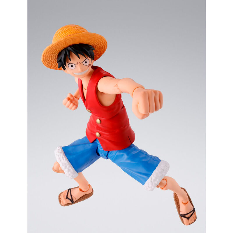 Tamashii Nations Figura Monkey D Luffy Romance Dawn SH Figuarts  One Piece 14,5cm (imagen 2 de 6)