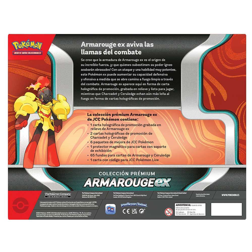 Pokemon Juego De Cartas Blister cartas Armarouge Pokemon español (imagen 2 de 3)