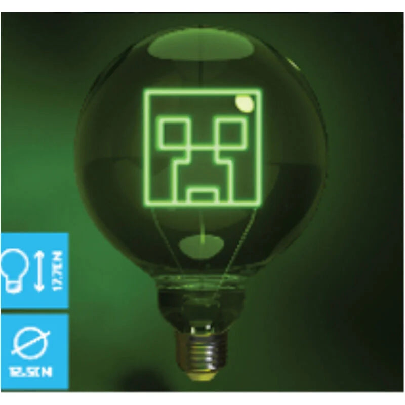 Steve - Bombilla LED Neon Creeper | Minecraft