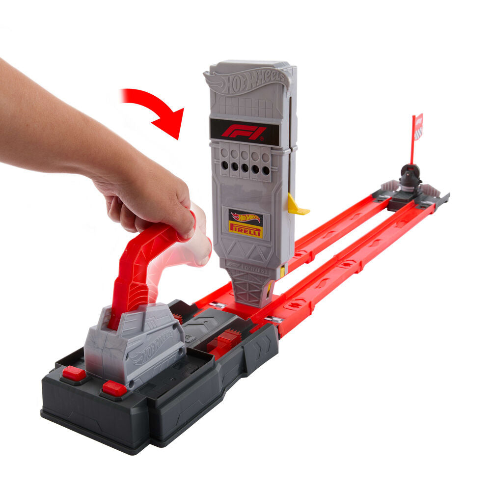 Hot Wheels Racing F1 Reto Parrilla de Salida