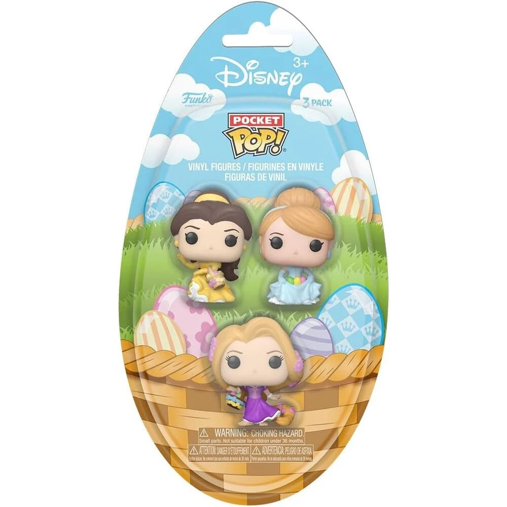 Disney Princesas Blister 3 Figuras Pocket POP Pascua