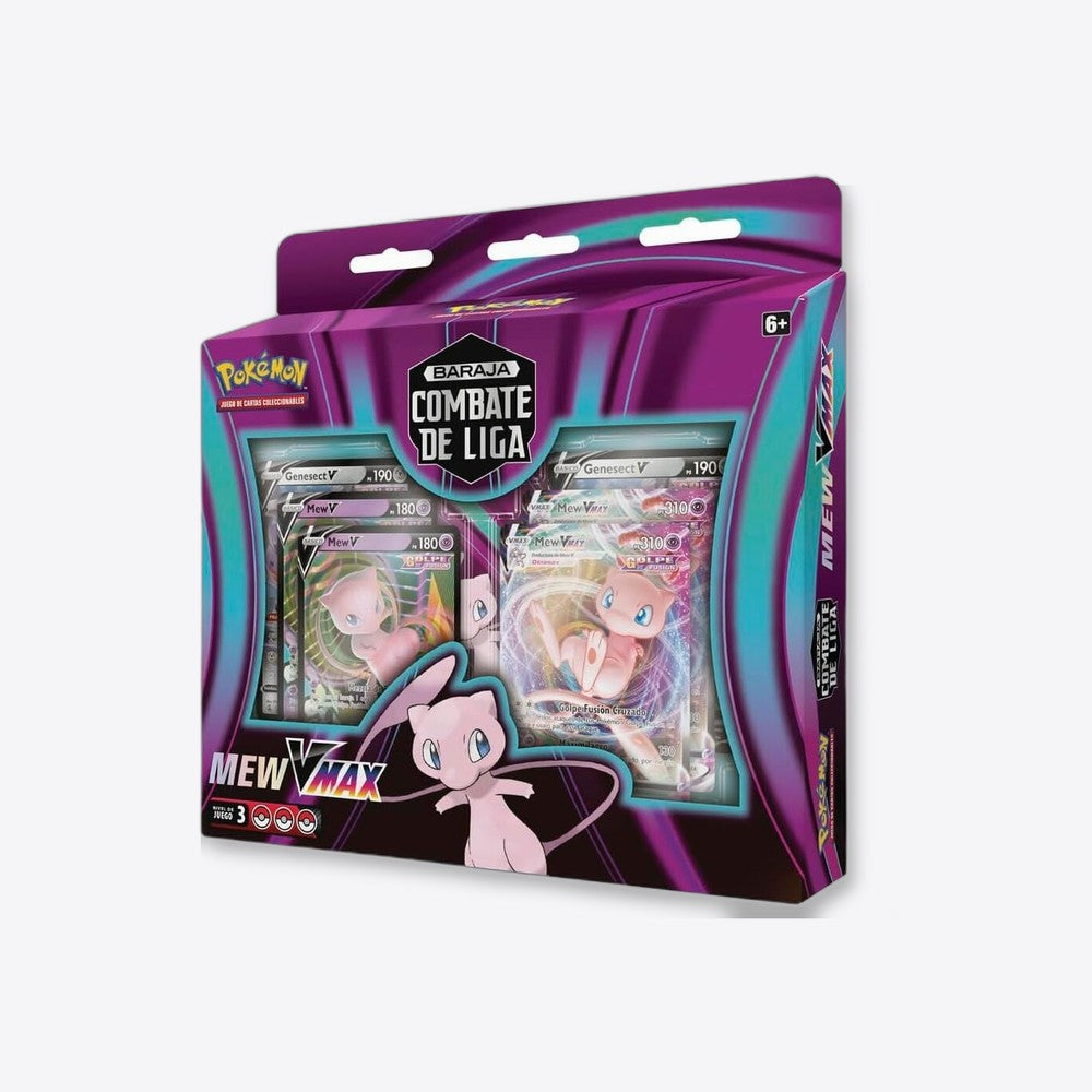 Pokemon Juego De Cartas Blister Cartas League Battle Mew VMax Pokemon español (imagen 5 de 6)