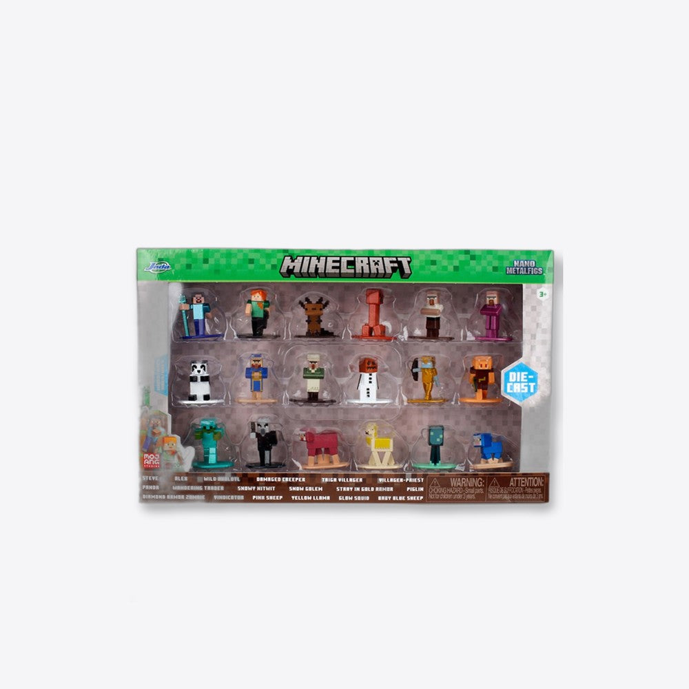 Jada Toys Blister 18 figuras Minecraft 4cm (imagen 6 de 6)