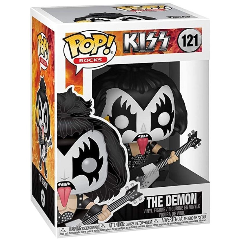 KISS Figura POP The Demon Funko Coleccionable