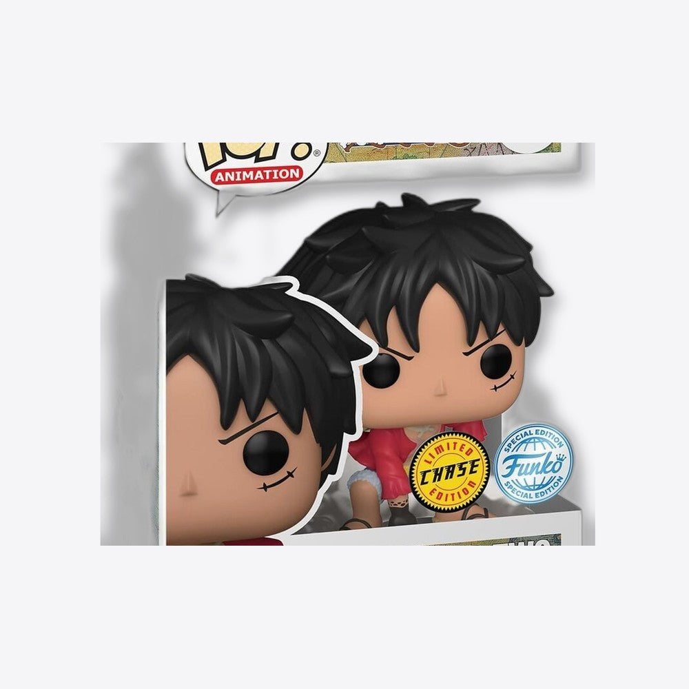 Funko Figura POP One Piece Luffy Gear Two Exclusive Chase (imagen 6 de 6)