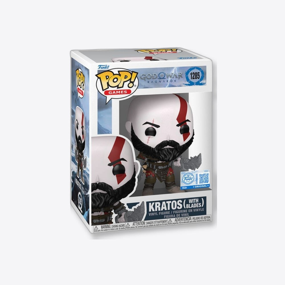 Funko Figura POP Games God of War Kratos with Blades Exclusive (imagen 3 de 6)