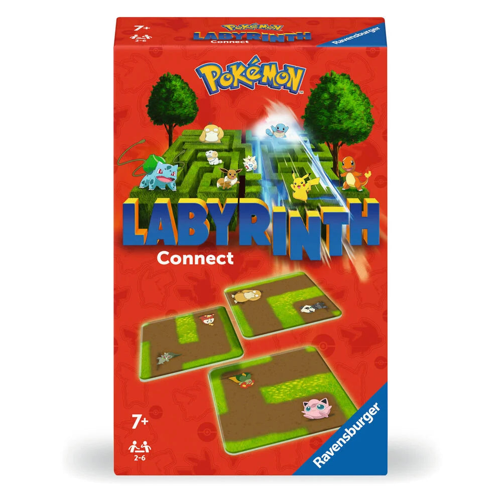 Pokemon Juego de Mesa Laberinto Connect Estrategia Familiar Oficial