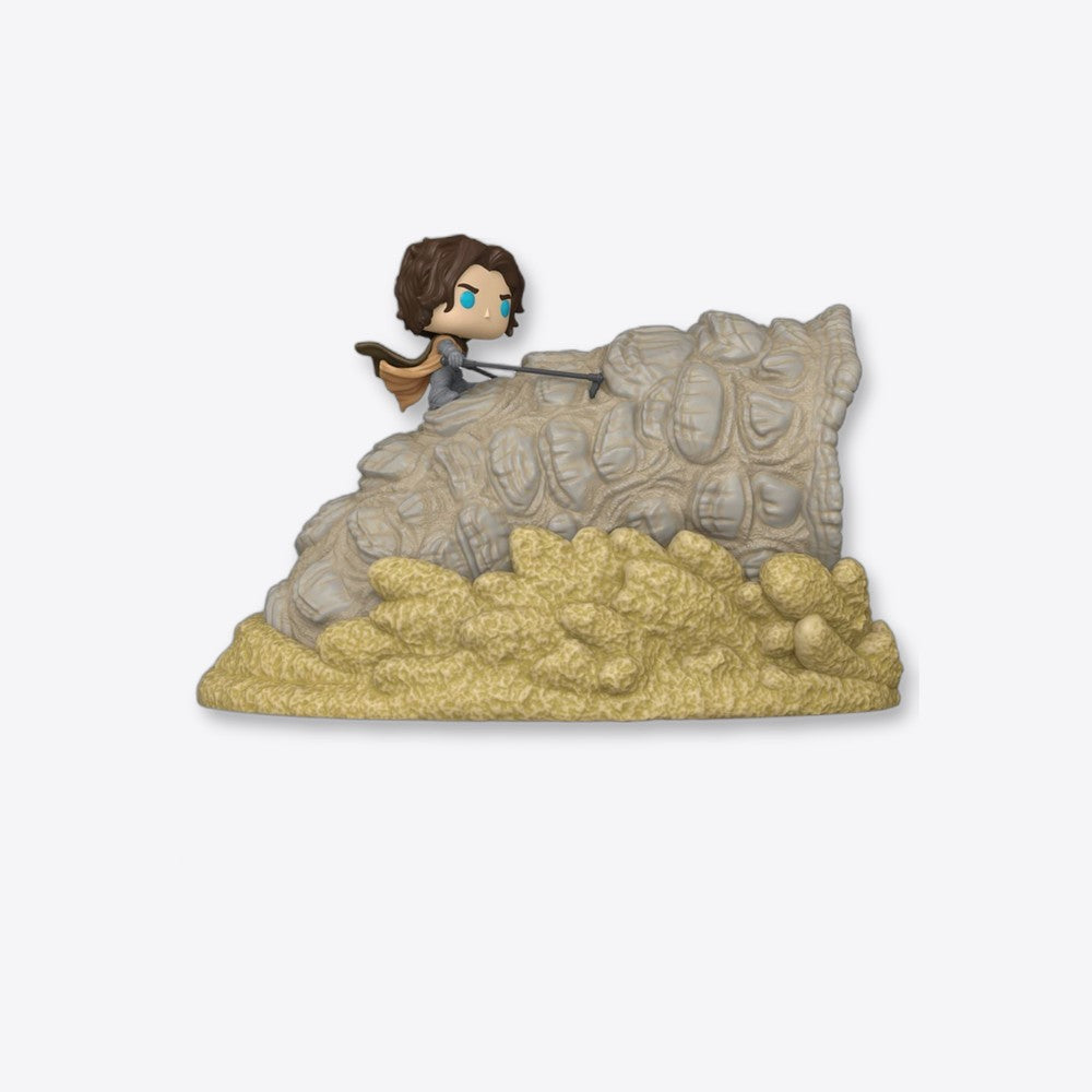 Funko Figura POP Dune Part Three Moment Paul Atreides with Sandworm (imagen 3 de 6)