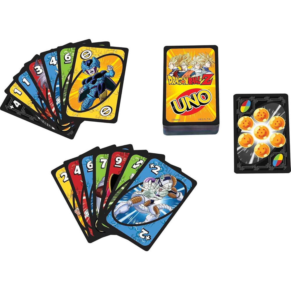 Goku vs Vegeta - Juego de Cartas UNO | Dragon Ball Z