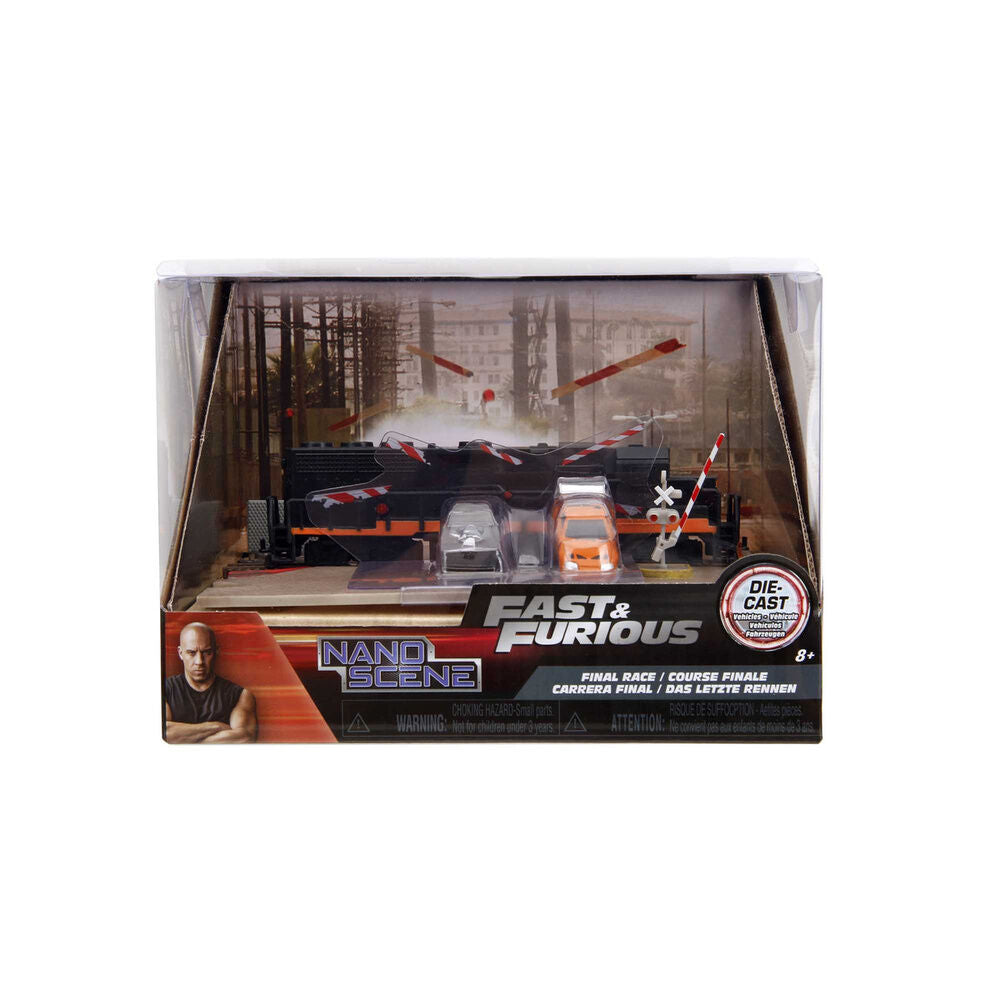 Jada Toys Replica Diorama Tren Fast & Furious (imagen 2 de 7)