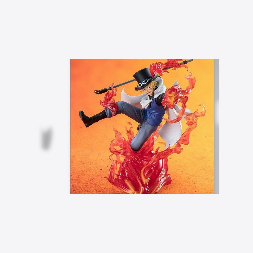 Figura tamashii nations figuarts zero one piece sabo fire fist rook check ver. extra battle 19cm (imagen 5 de 6)