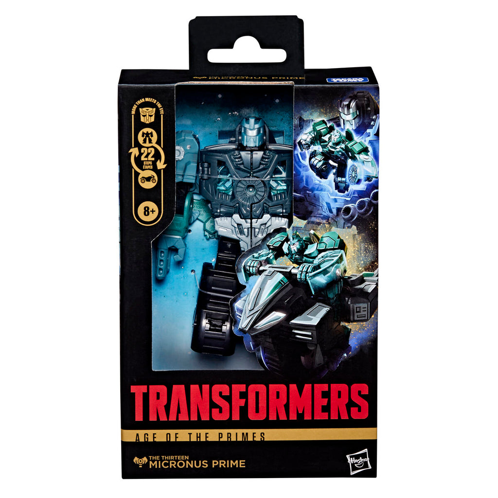Transformers Figura Micronus Prime Age of Primes Hasbro 14cm