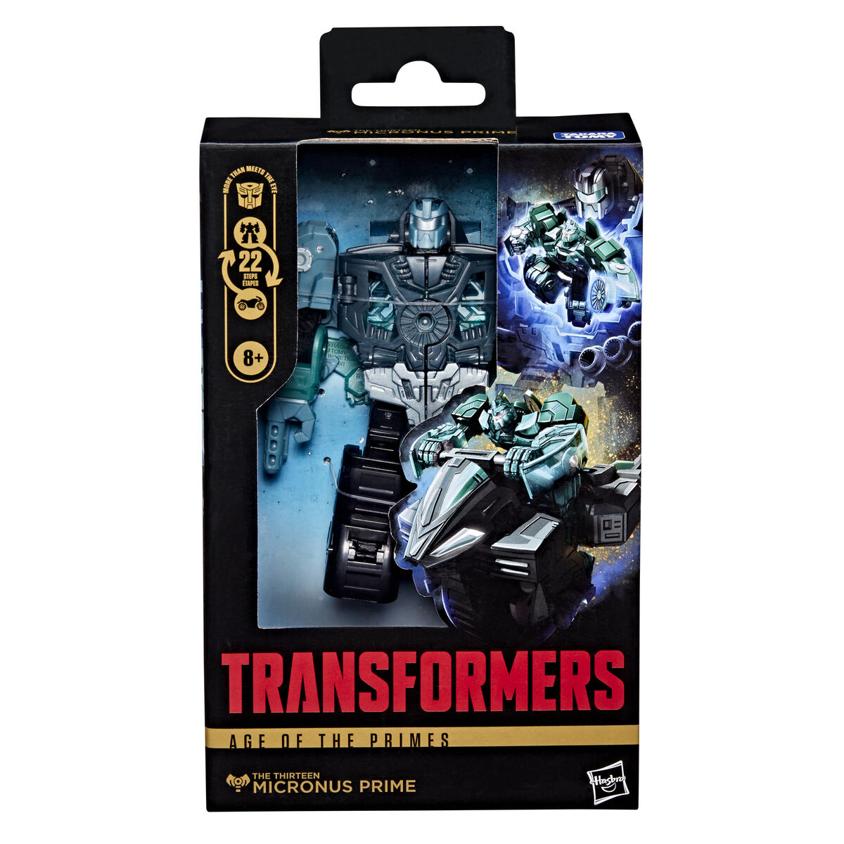 Transformers Figura Micronus Prime Age of Primes Hasbro 14cm