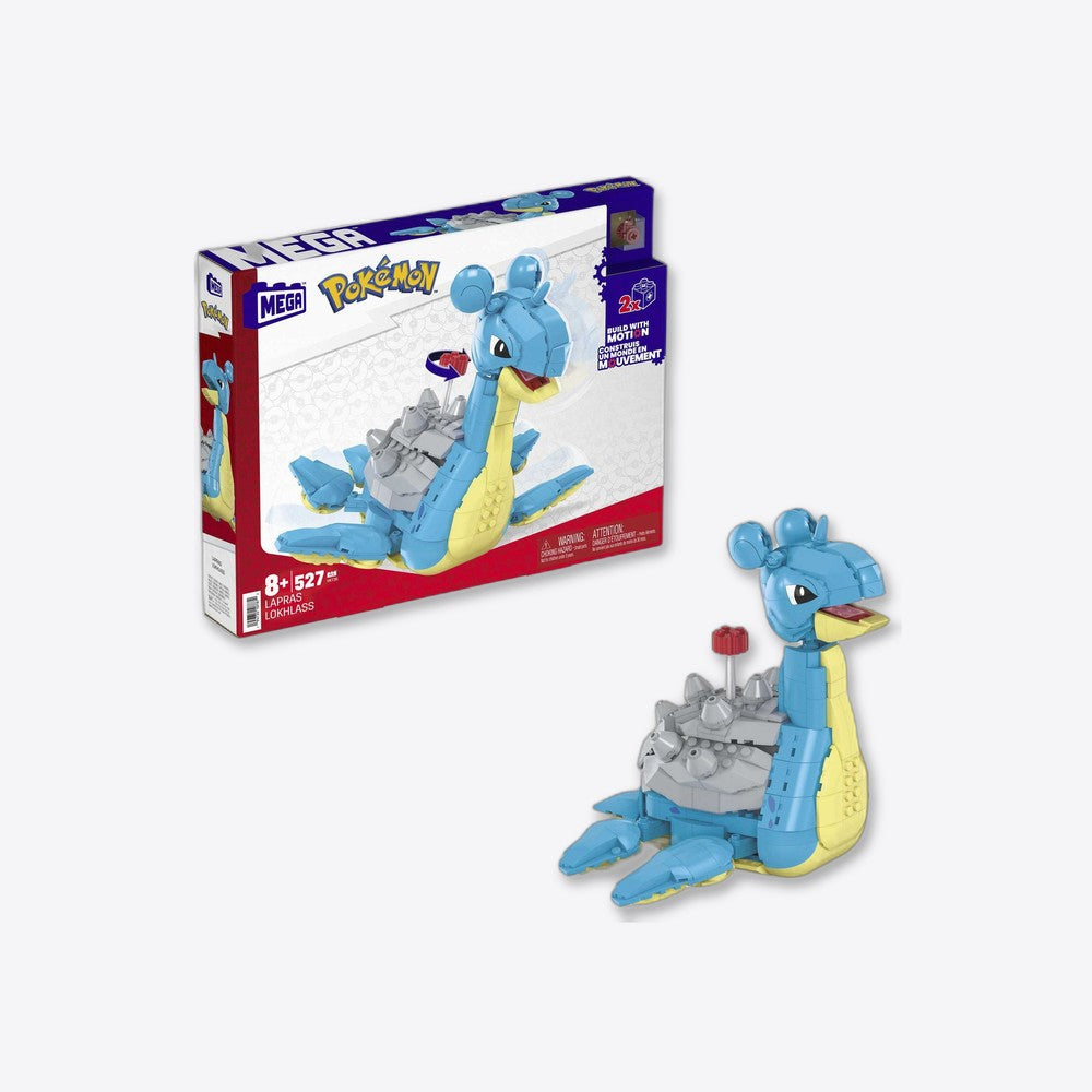 Desconocido Figura mattel mega construx pokemon lapras 527 piezas (imagen 2 de 6)