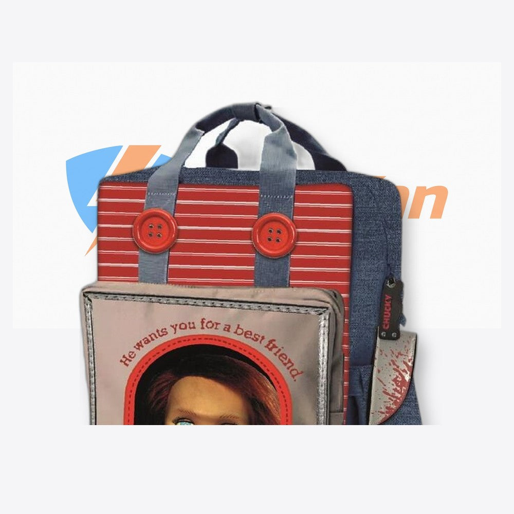 Cerdá Mochila casual Chucky 35cm (imagen 3 de 6)