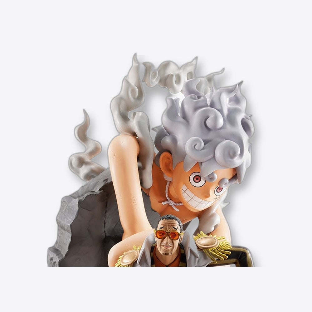 Banpresto Figura Ichibansho Monkey D Luffy Gear 5 vs Borsalino Burst of Energy One Piece 22cm (imagen 6 de 6)