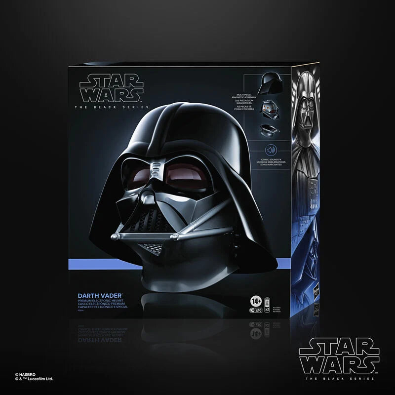 Hasbro Replica Casco Electronico Darth Vader Obi Wan Kenobi Star Wars (imagen 4 de 10)