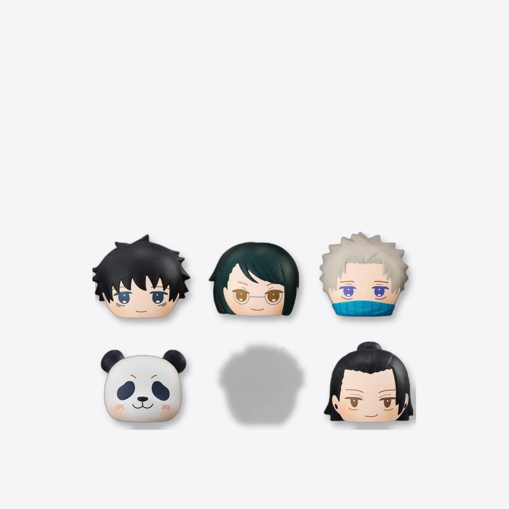 Pack 6 figuras antiestres megahouse jujutsu kaisen gekijouban fluffy squeeze bread box (imagen 4 de 6)