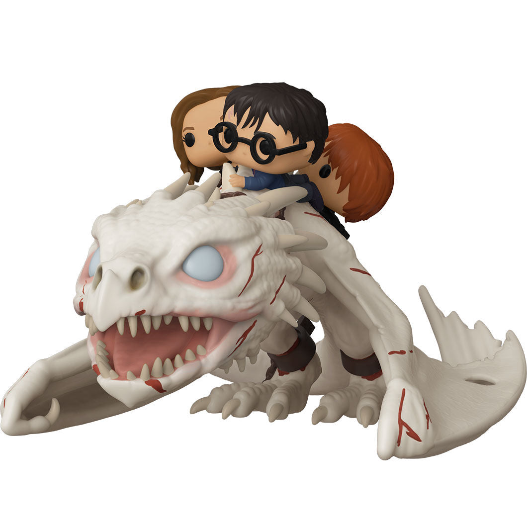Harry Potter Figura POP Dragón Gringotts con Trío Funko