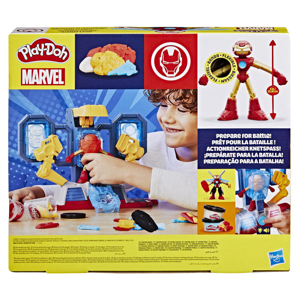 Hasbro Laboratorio de armaduras Iron Man Marvel Play-Doh (imagen 10 de 10)