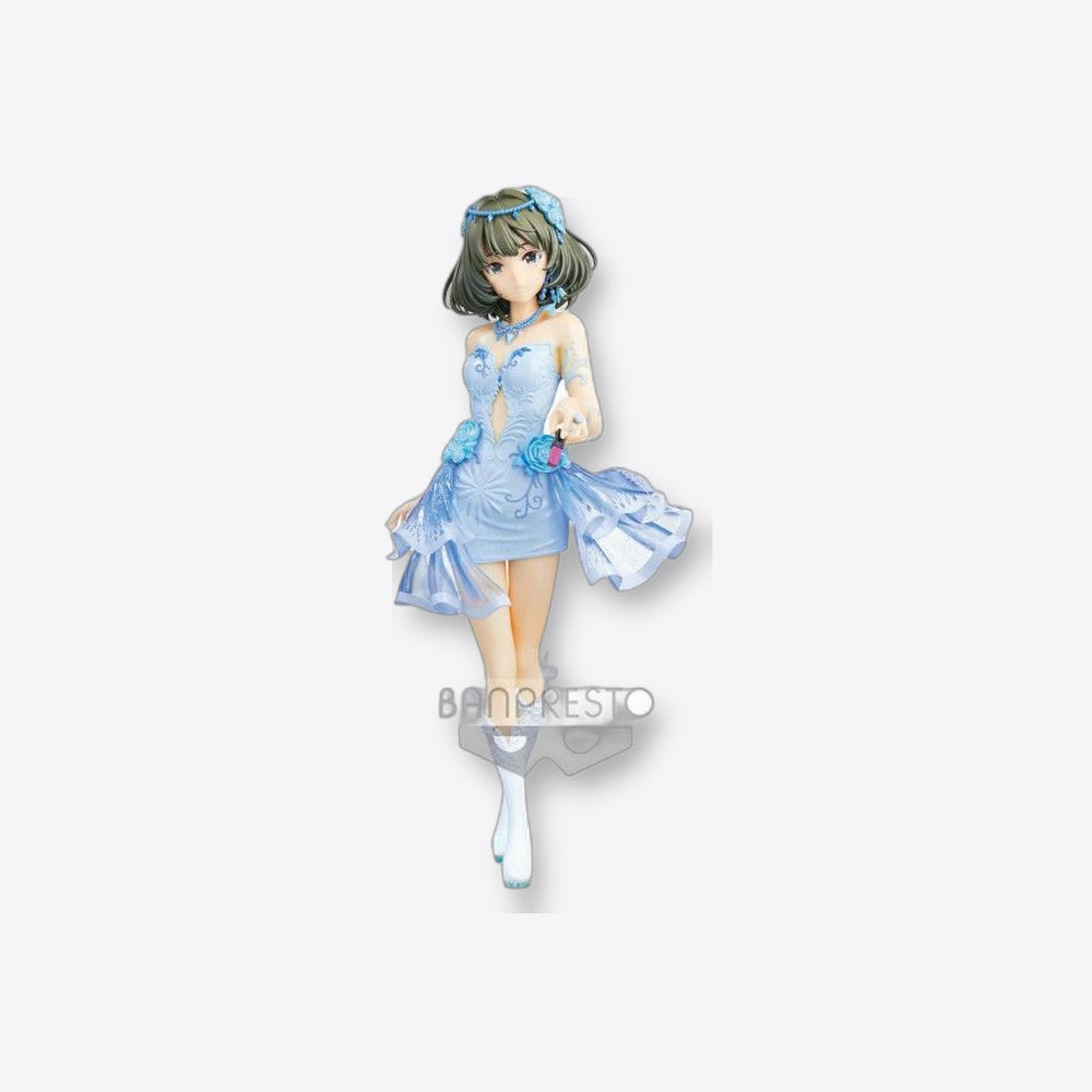 Figura banpresto idolmaster cinderella kaede takagaki dressy & snow make up (imagen 2 de 6)