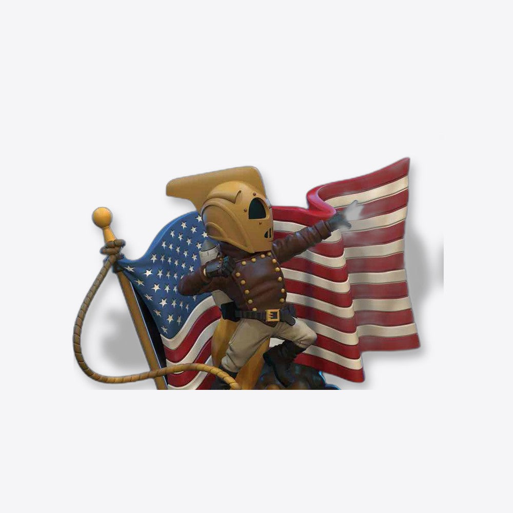 Figura quantum mechanix disney the rockeeter rocketeer (imagen 3 de 6)