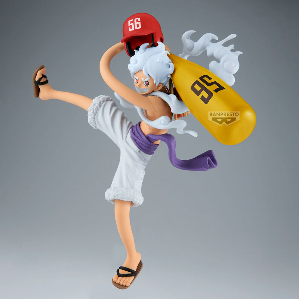 One Piece Figura Luffy Gear 5 Battle Record 17cm Banpresto