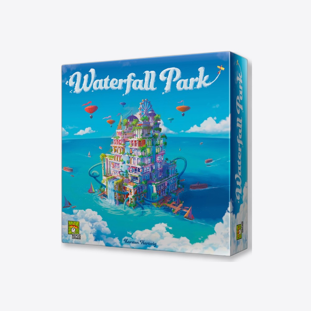 Asmodee Juego de mesa waterfall park edad recomendada 10 años (imagen 2 de 6)