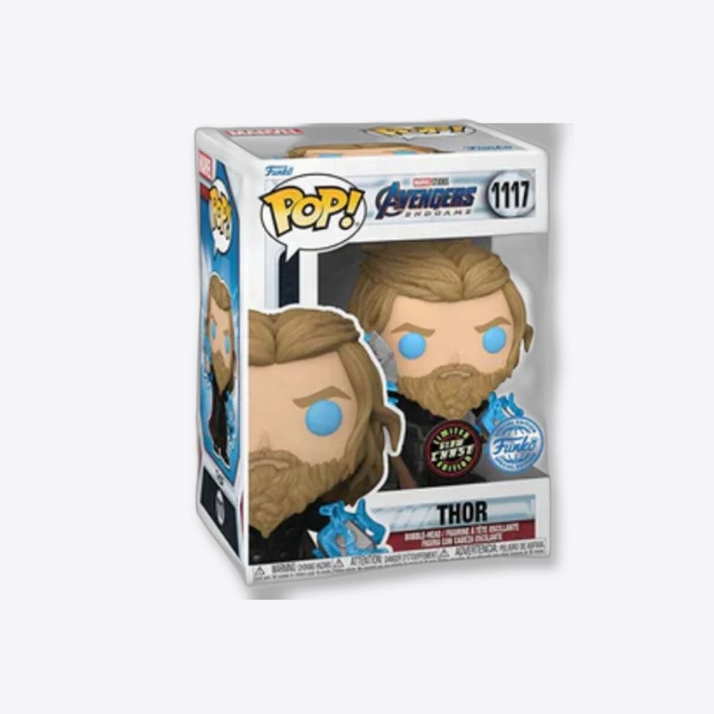 Funko Figura POP Marvel Los Vengadores Avengers Endgame Thor Exclusive Chase (imagen 3 de 6)