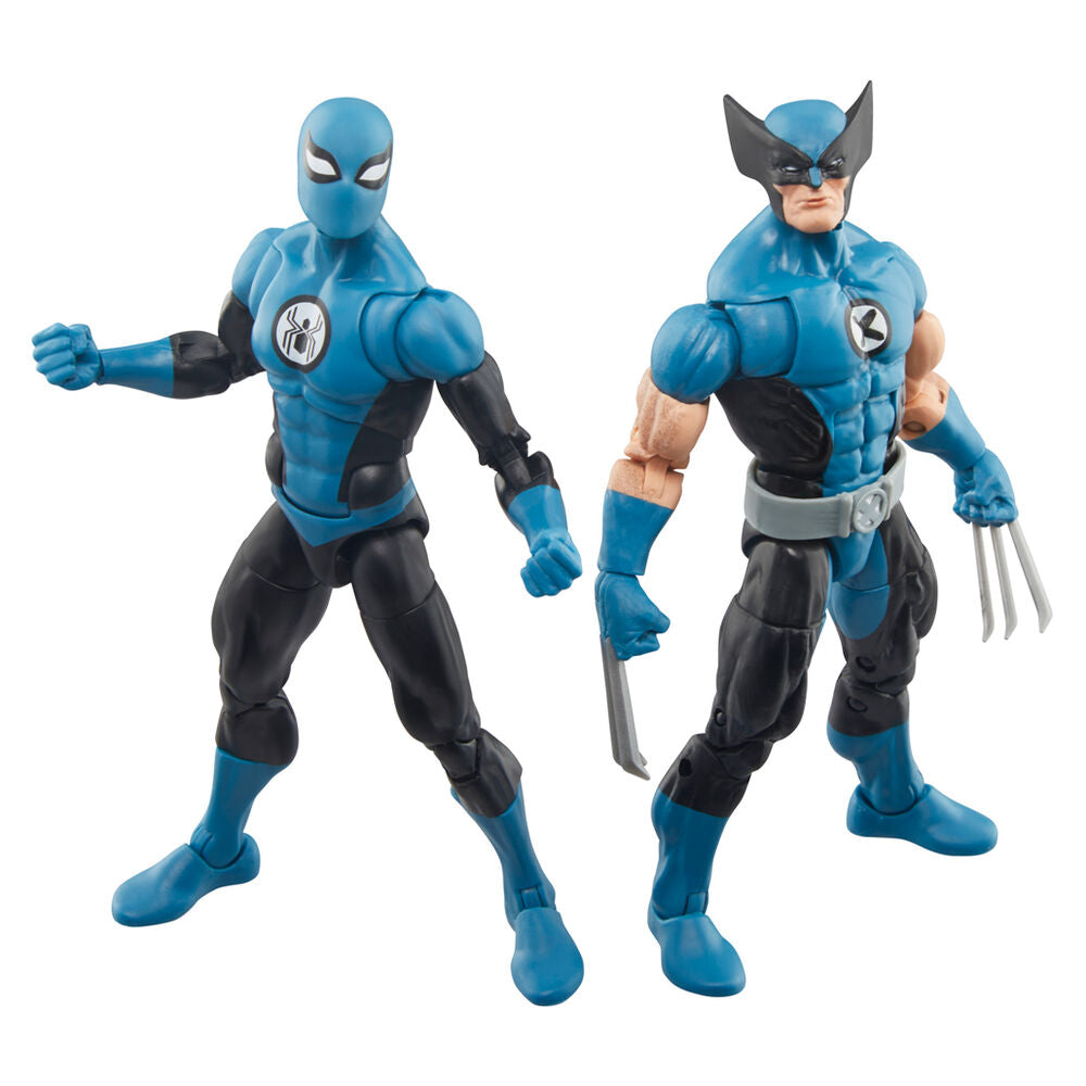 Marvel Blister 2 Figuras Wolverine Spiderman Hasbro