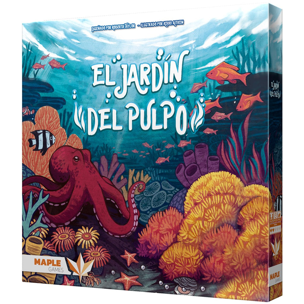 Asmodee Juego de mesa el jardin del pulpo pegi 8